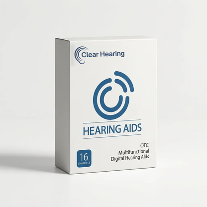 Clear Hearing Connect - Bluetooth Hearing Aids with App Control & Advanced AI Technology