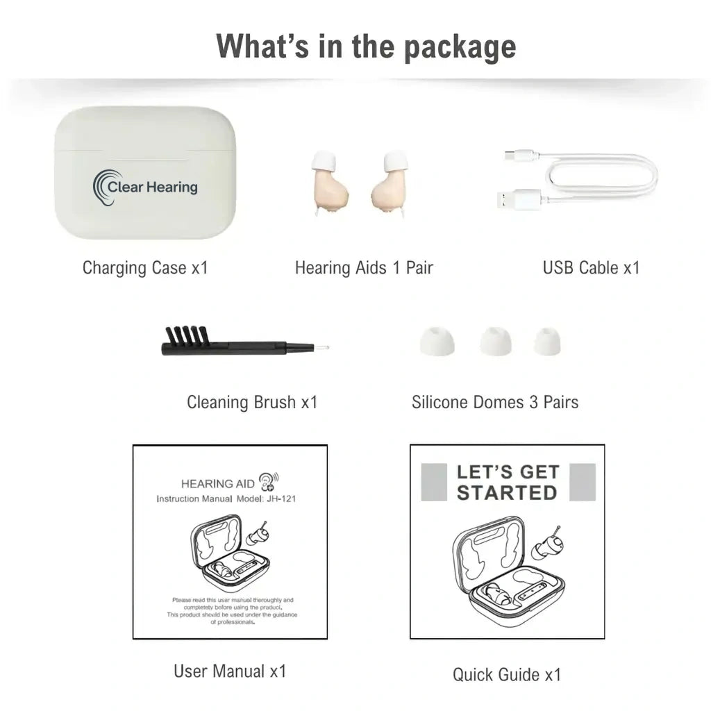 Clear Hearing Comfort Hearing Aids