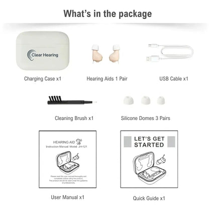 Clear Hearing Comfort Hearing Aids