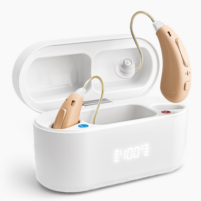 Clear Hearing Connect - Bluetooth Hearing Aids with App Control & Advanced AI Technology